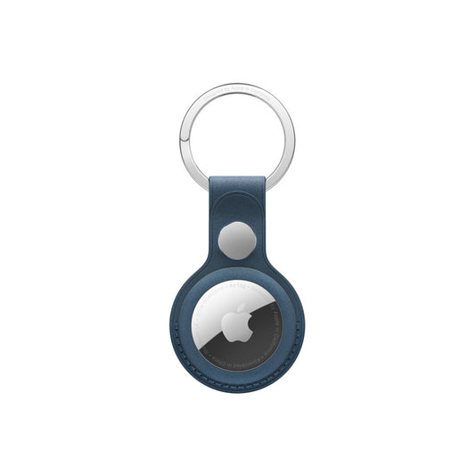 Apple klíčenka z tkaniny FineWoven na AirTag – tichomořsky modrá - bonami.click