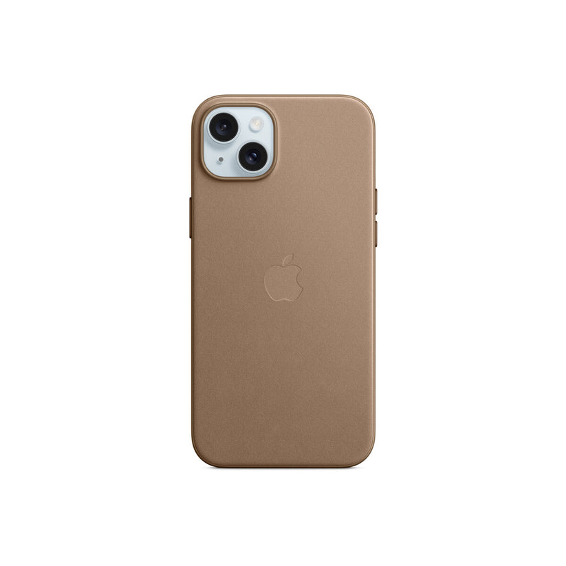 Apple kryt z tkaniny FineWoven s MagSafe na iPhone 15 Plus – kouřový - bonami.click