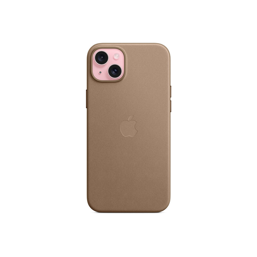 Apple kryt z tkaniny FineWoven s MagSafe na iPhone 15 Plus – kouřový - bonami.click