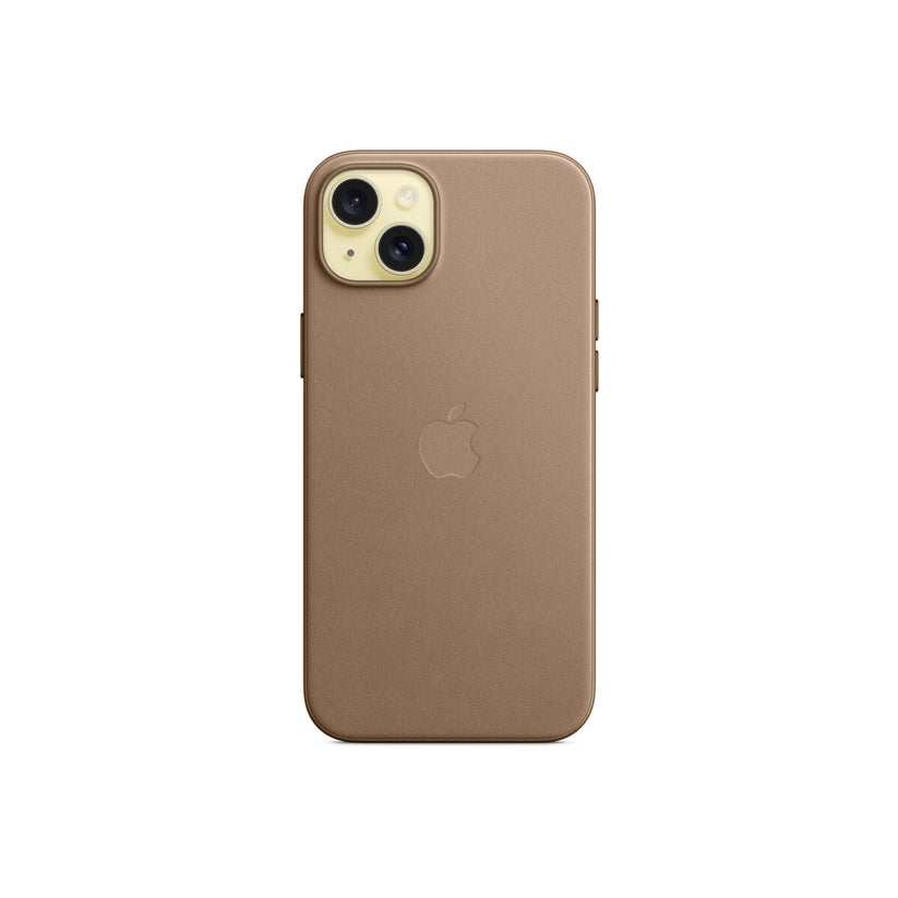 Apple kryt z tkaniny FineWoven s MagSafe na iPhone 15 Plus – kouřový - bonami.click
