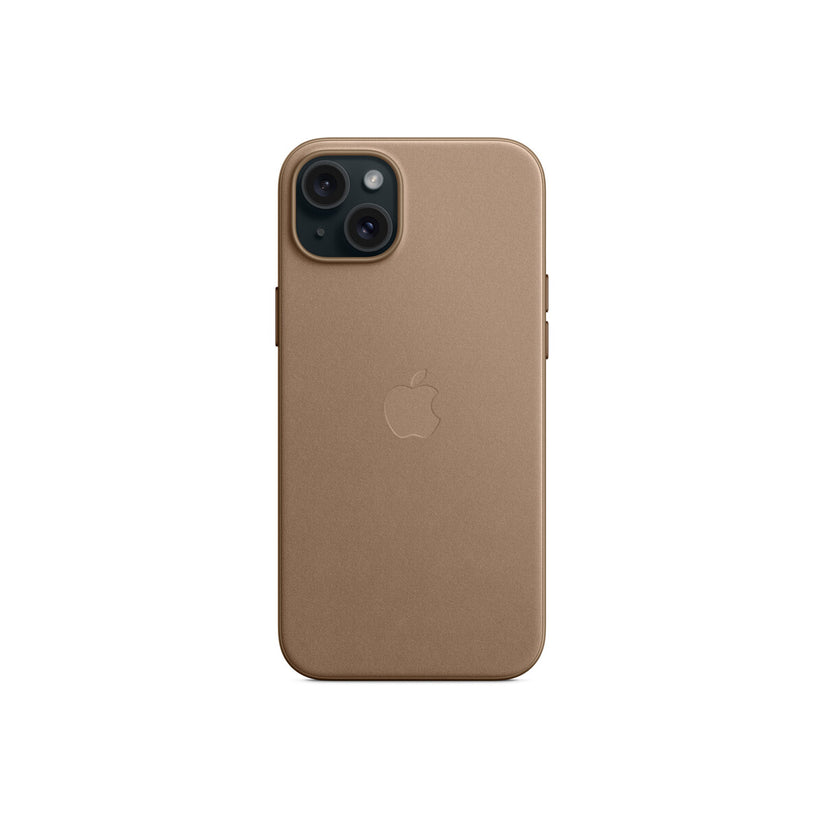 Apple kryt z tkaniny FineWoven s MagSafe na iPhone 15 Plus – kouřový - bonami.click