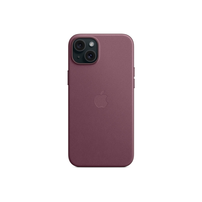 Apple kryt z tkaniny FineWoven s MagSafe na iPhone 15 Plus – morušově rudý - bonami.click