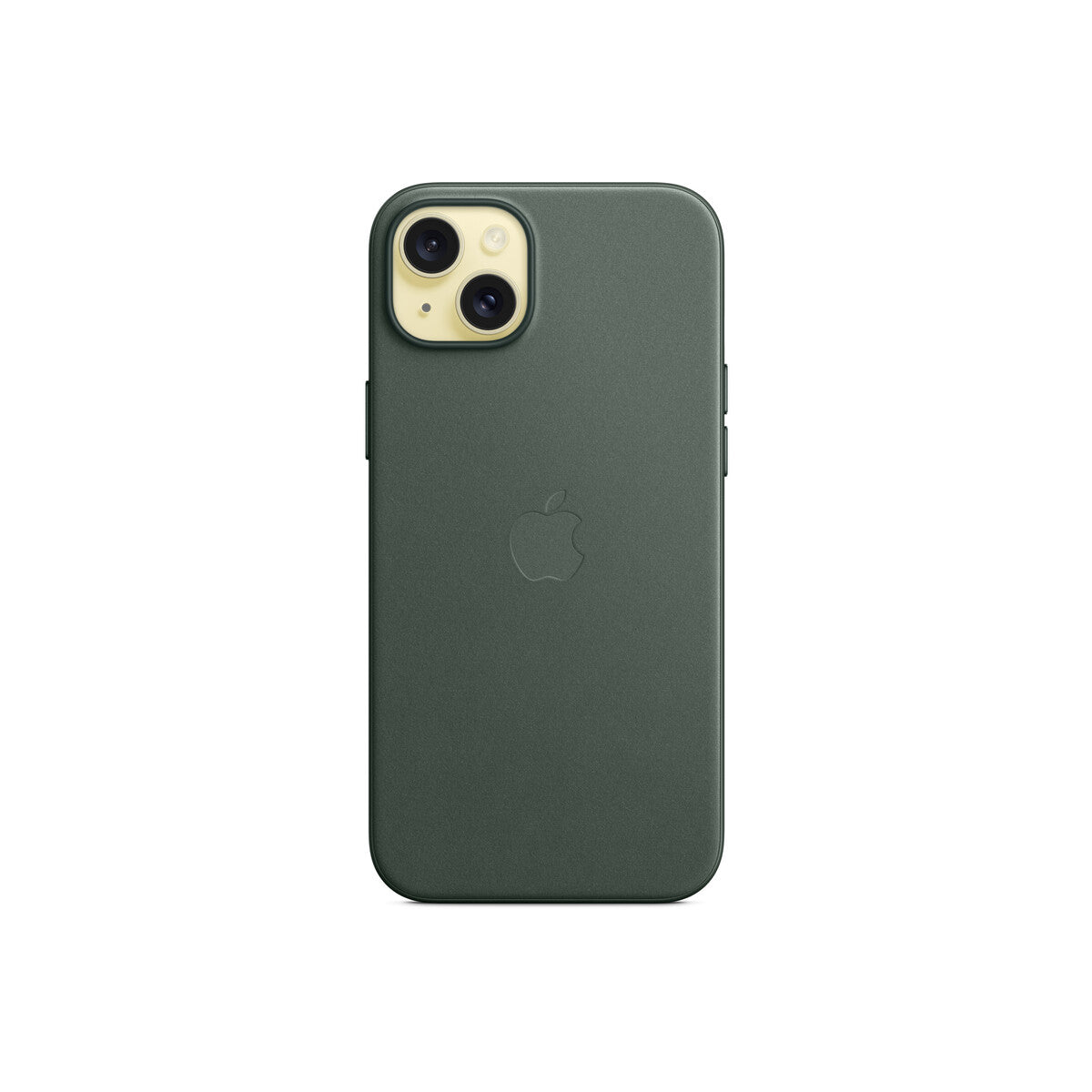 Apple kryt z tkaniny FineWoven s MagSafe na iPhone 15 Plus – listově zelený - bonami.click