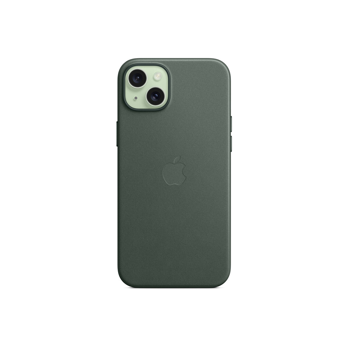 Apple kryt z tkaniny FineWoven s MagSafe na iPhone 15 Plus – listově zelený - bonami.click