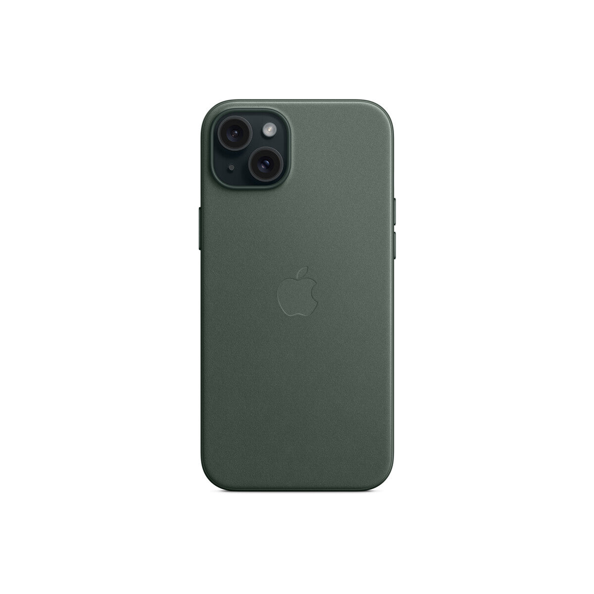 Apple kryt z tkaniny FineWoven s MagSafe na iPhone 15 Plus – listově zelený - bonami.click