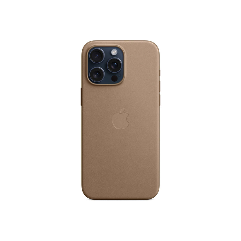 Apple kryt z tkaniny FineWoven s MagSafe na iPhone 15 Pro Max – kouřový - bonami.click