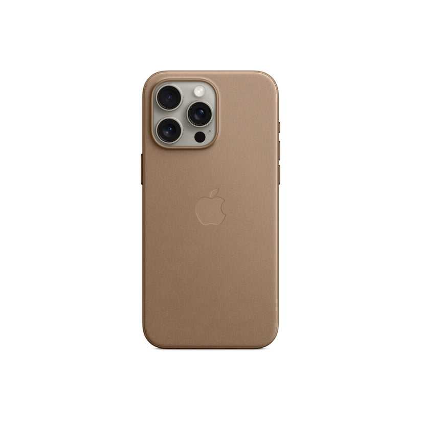 Apple kryt z tkaniny FineWoven s MagSafe na iPhone 15 Pro Max – kouřový - bonami.click