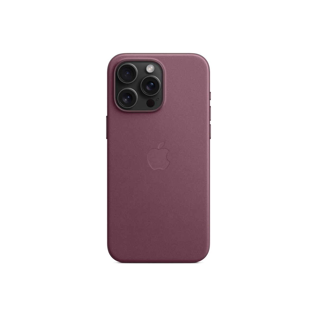 Apple kryt z tkaniny FineWoven s MagSafe na iPhone 15 Pro Max – morušově rudý - bonami.click