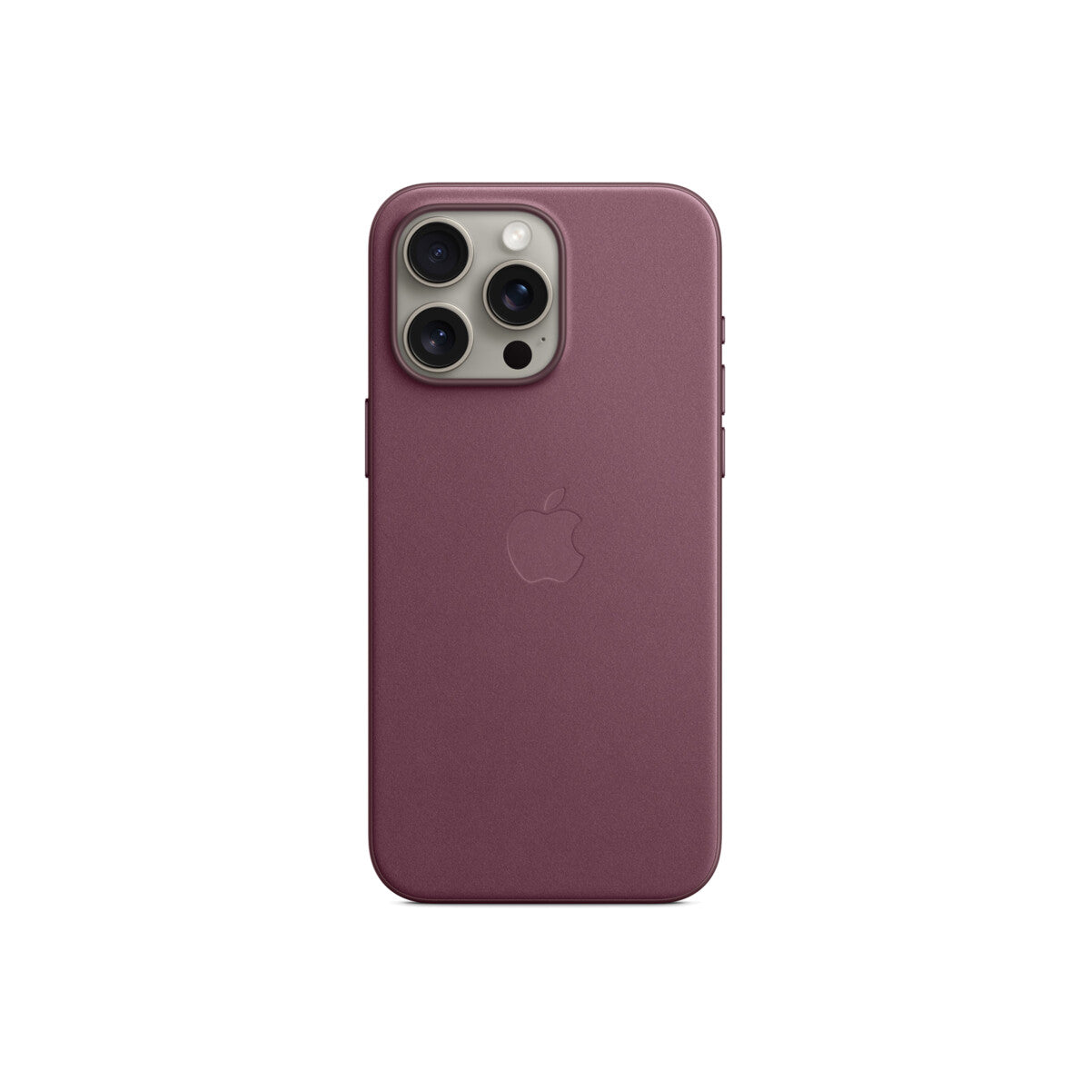 Apple kryt z tkaniny FineWoven s MagSafe na iPhone 15 Pro Max – morušově rudý - bonami.click
