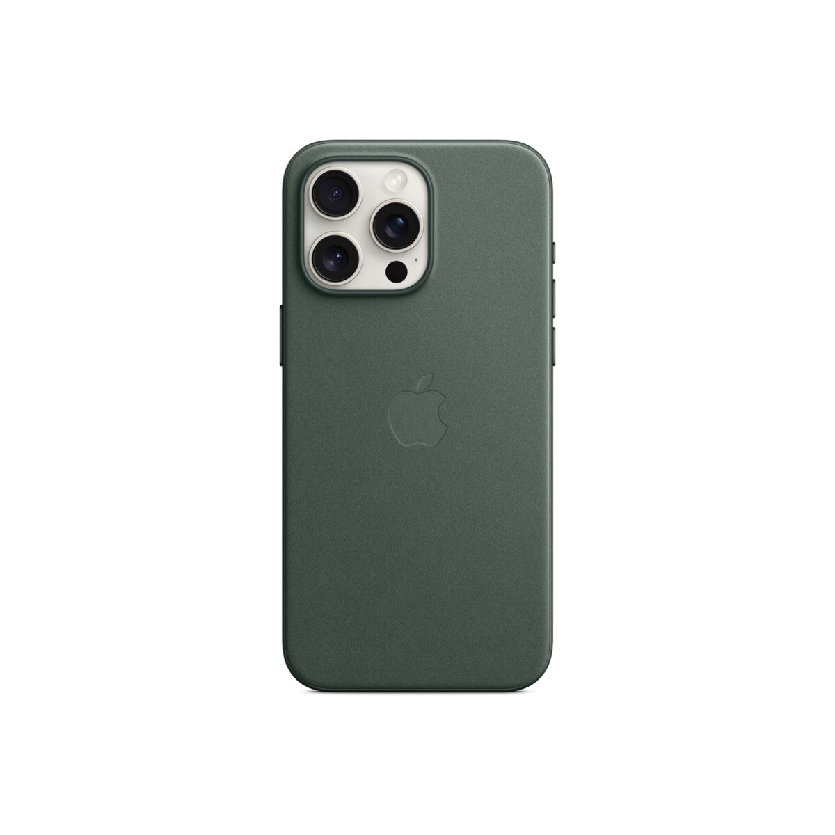 Apple kryt z tkaniny FineWoven s MagSafe na iPhone 15 Pro Max – listově zelený - bonami.click