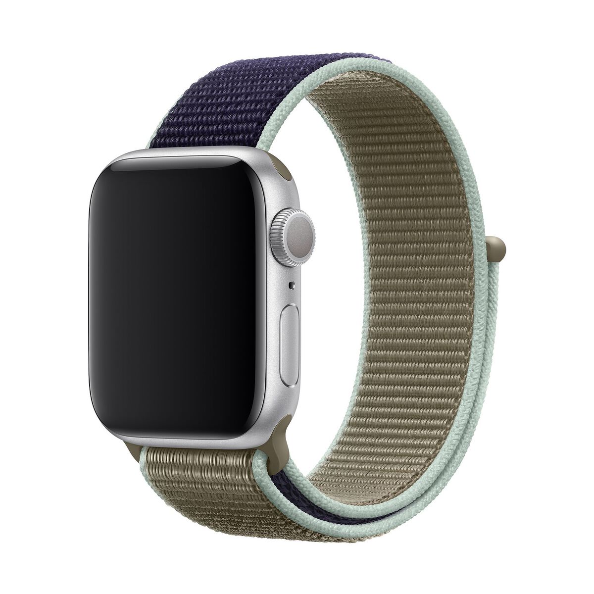 Apple Watch 38/40/41 mm khaki provlékací sportovní řemínek