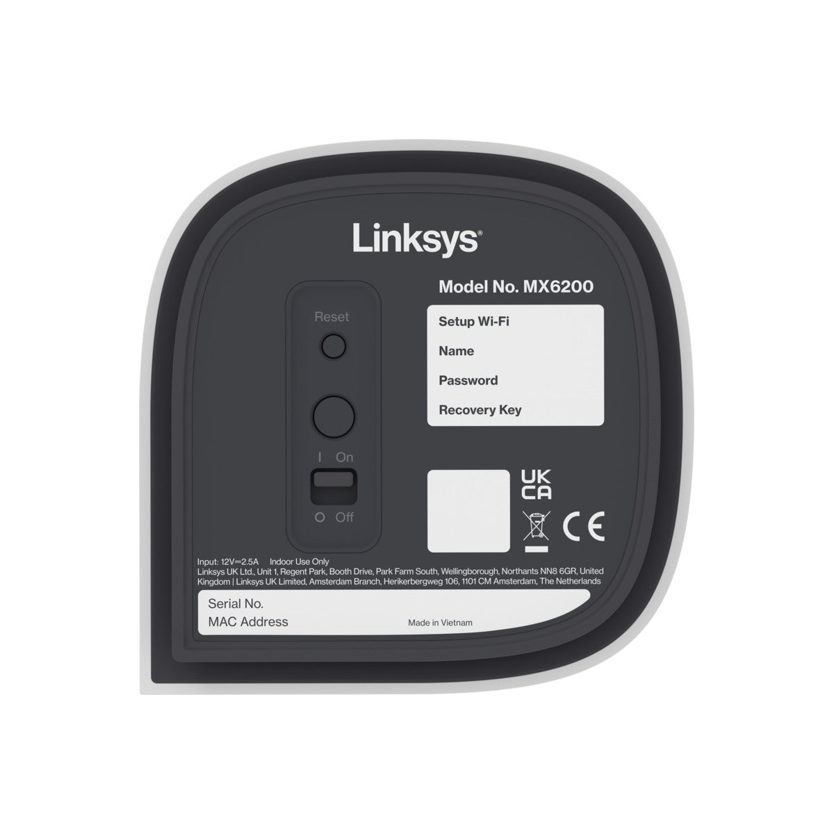 Router Linksys Velop MX6201 Tri-Band Mesh WiFi 6E - 2 ks - bonami.click
