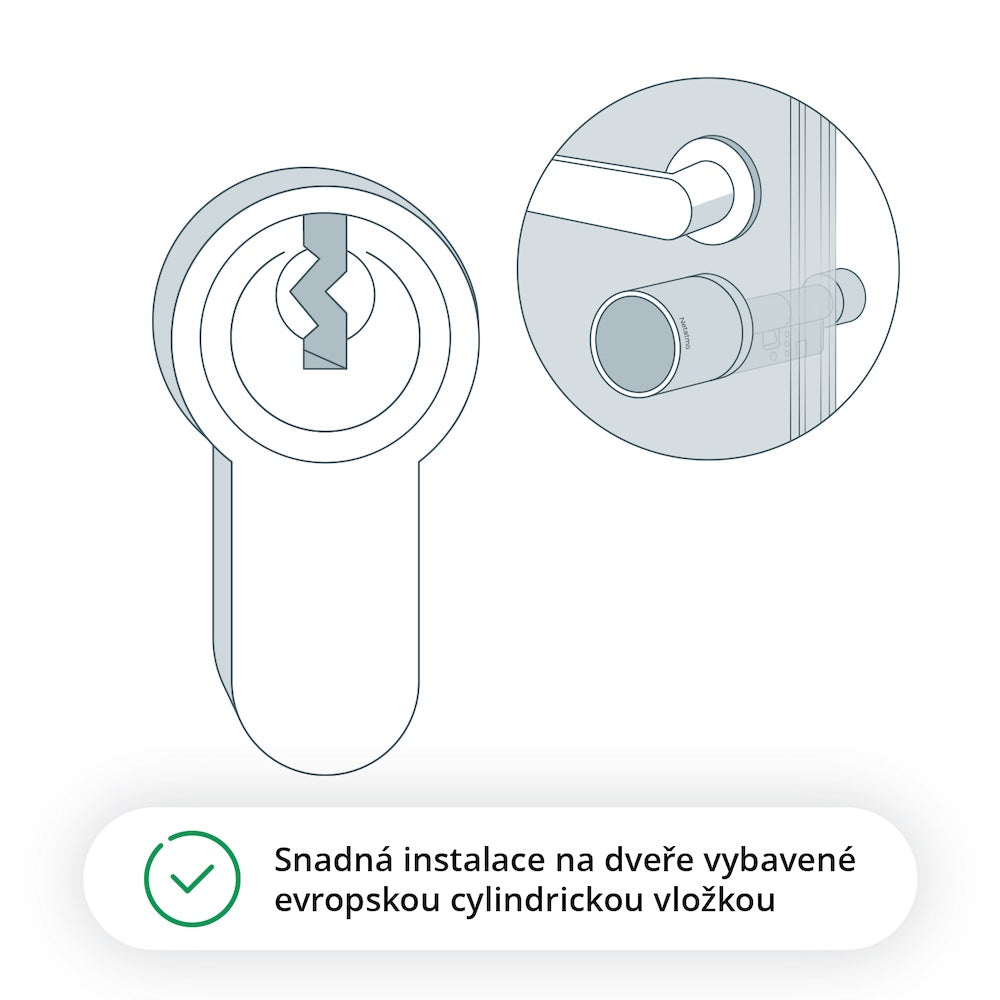 Smart zámek a klíče Netatmo Doorlock - bonami.click