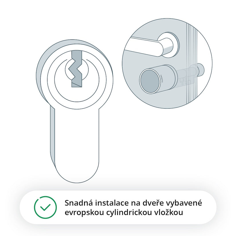 Smart zámek a klíče Netatmo Doorlock - bonami.click
