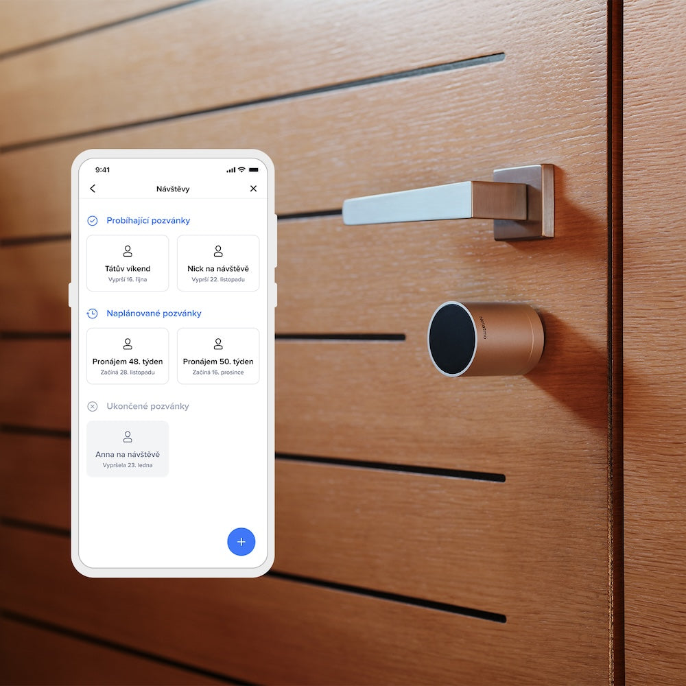 Smart zámek a klíče Netatmo Doorlock - bonami.click