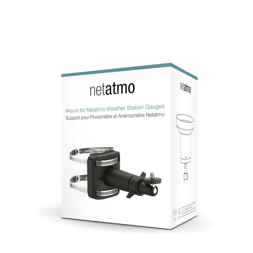 Netatmo držák pro srážkoměr a anemometr - černý - bonami.click