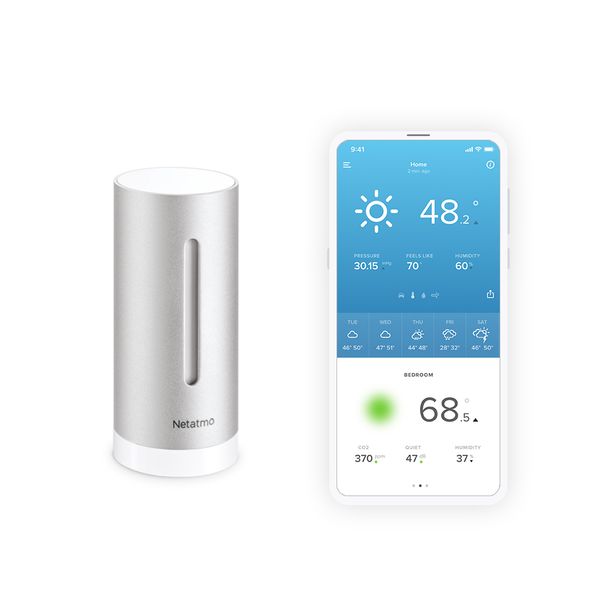 Chytrý interiérový modul pro Netatmo Weather Station - bonami.click