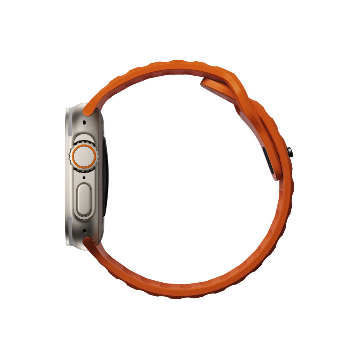 Řemínek pro Apple Watch 42/44/45/49 mm Nomad Sport Strap - oranžový - bonami.click