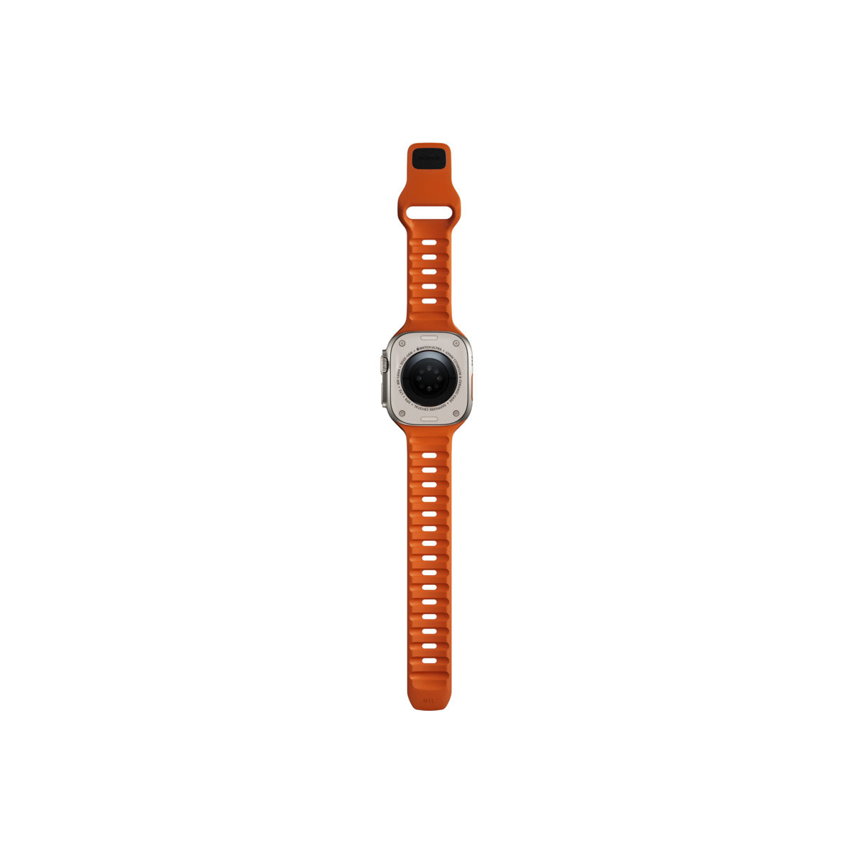 Řemínek pro Apple Watch 42/44/45/49 mm Nomad Sport Strap - oranžový - bonami.click