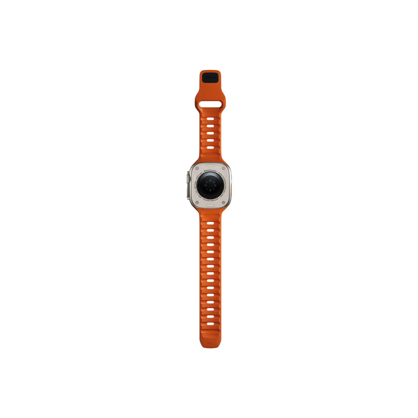 Řemínek pro Apple Watch 42/44/45/49 mm Nomad Sport Strap - oranžový - bonami.click