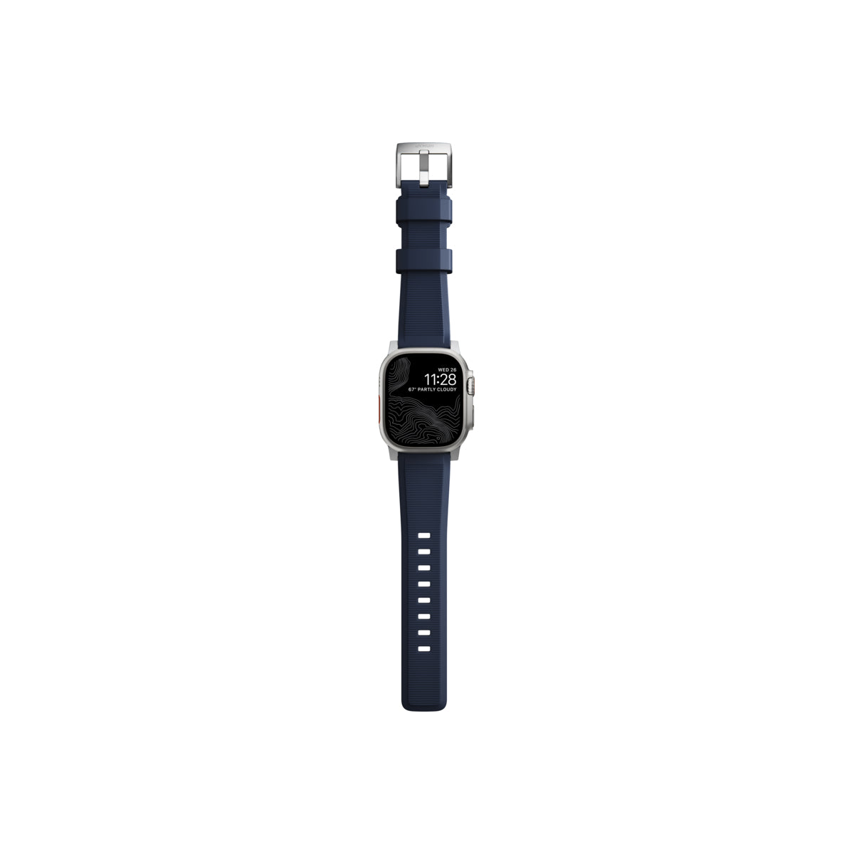 Řemínek pro Apple Watch 42/44/45/49 mm Nomad Rugged Strap - modrý - bonami.click