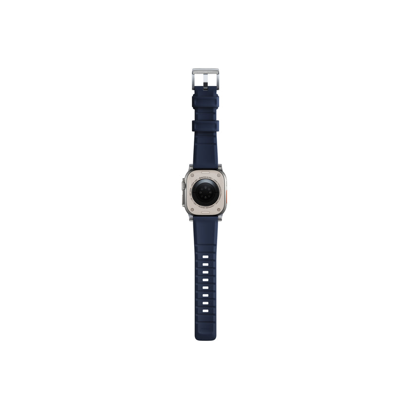 Řemínek pro Apple Watch 42/44/45/49 mm Nomad Rugged Strap - modrý - bonami.click