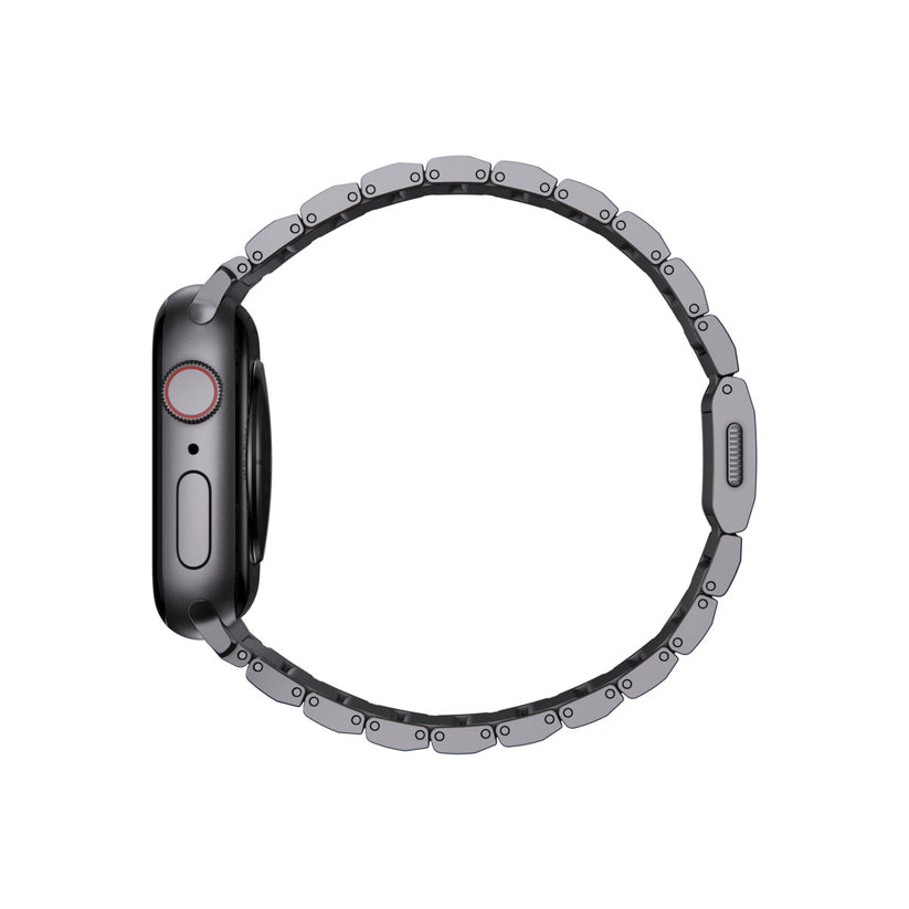 Hliníkový řemínek pro Apple Watch Nomad - vesmírně šedý - bonami.click
