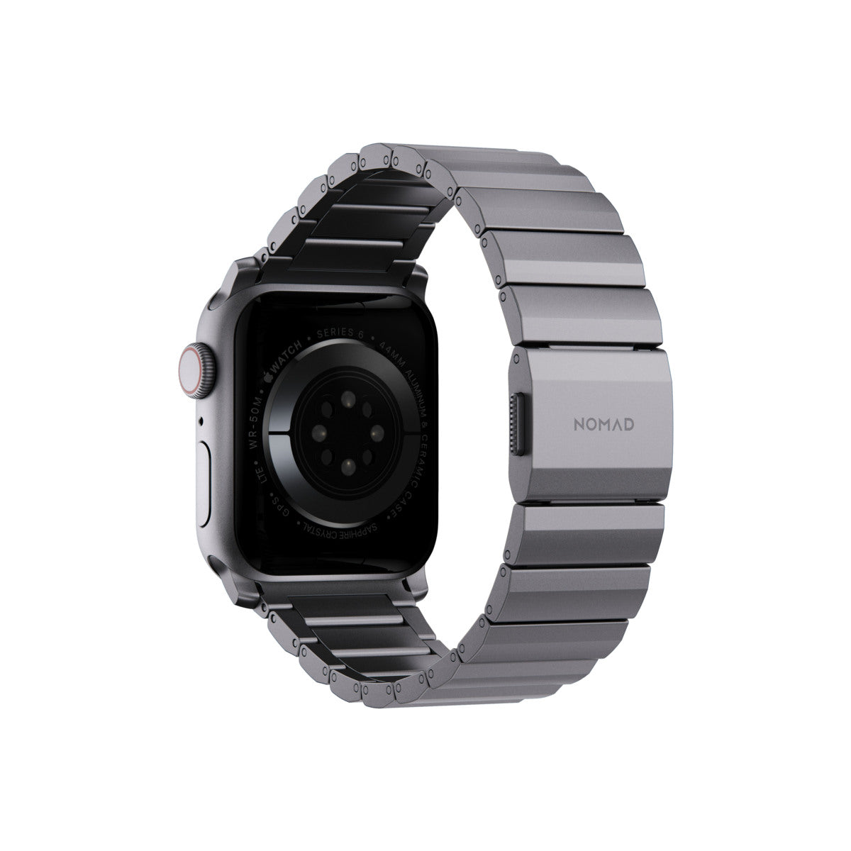 Hliníkový řemínek pro Apple Watch Nomad - vesmírně šedý - bonami.click