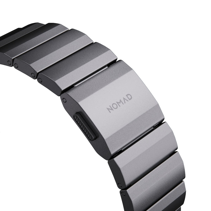 Hliníkový řemínek pro Apple Watch Nomad - vesmírně šedý - bonami.click