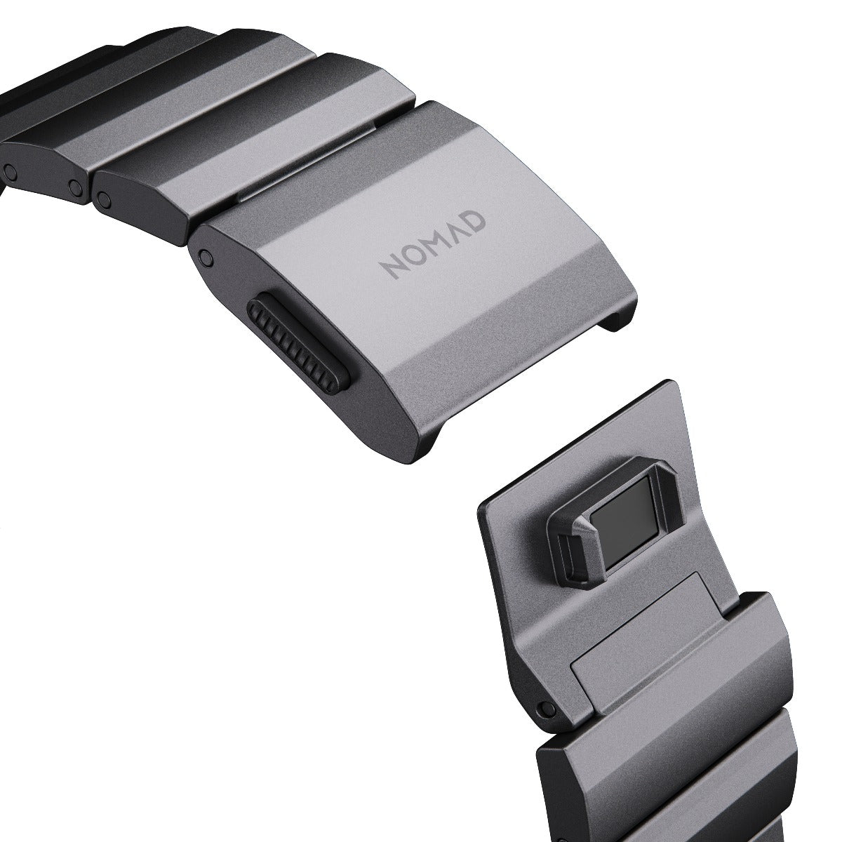 Hliníkový řemínek pro Apple Watch Nomad - vesmírně šedý - bonami.click