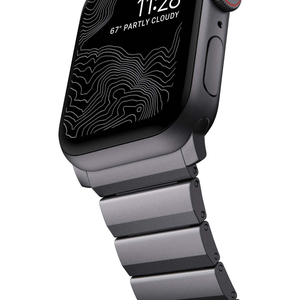 Hliníkový řemínek pro Apple Watch Nomad - vesmírně šedý - bonami.click