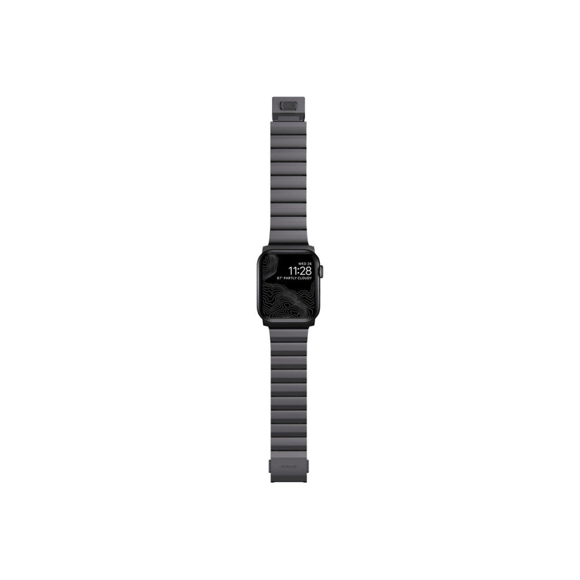 Hliníkový řemínek pro Apple Watch Nomad - vesmírně šedý - bonami.click