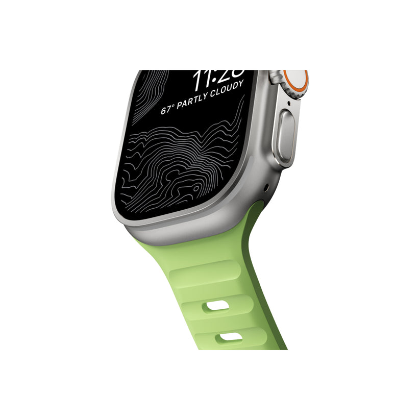 Řemínek pro Apple Watch 42/44/45/49 mm Nomad Sport Strap Glow 2.0 - bonami.click