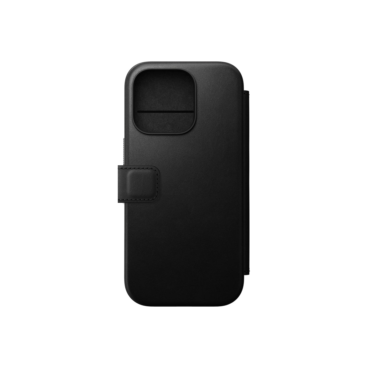 Kožený MagSafe kryt pro iPhone 16 Pro Nomad Modern Leather Folio - černý - bonami.click