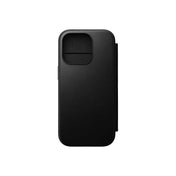 Kožený MagSafe kryt pro iPhone 16 Pro Nomad Modern Leather Folio - černý - bonami.click