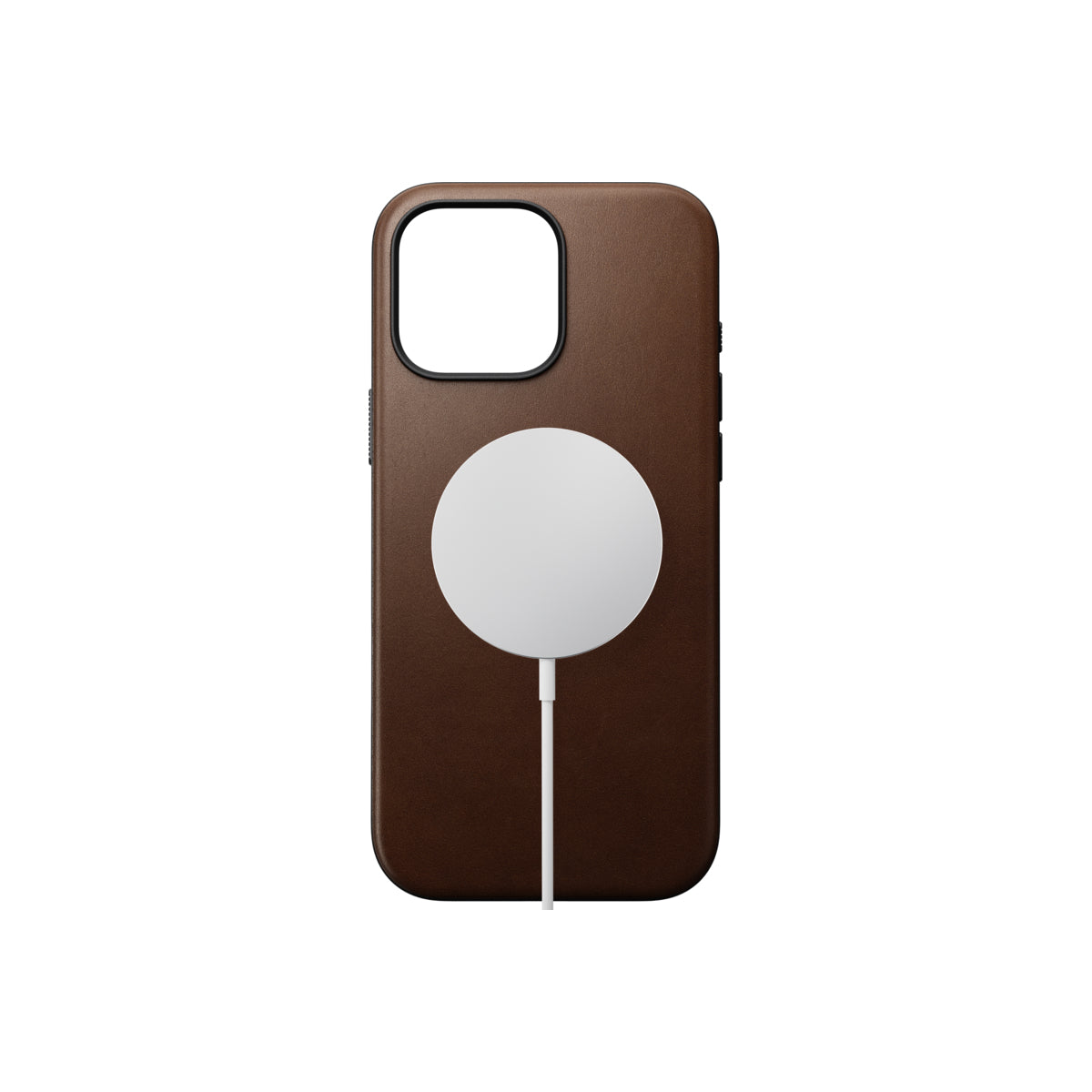 Kožený kryt pro iPhone 16 Pro Max Nomad Modern - hnědý - bonami.click