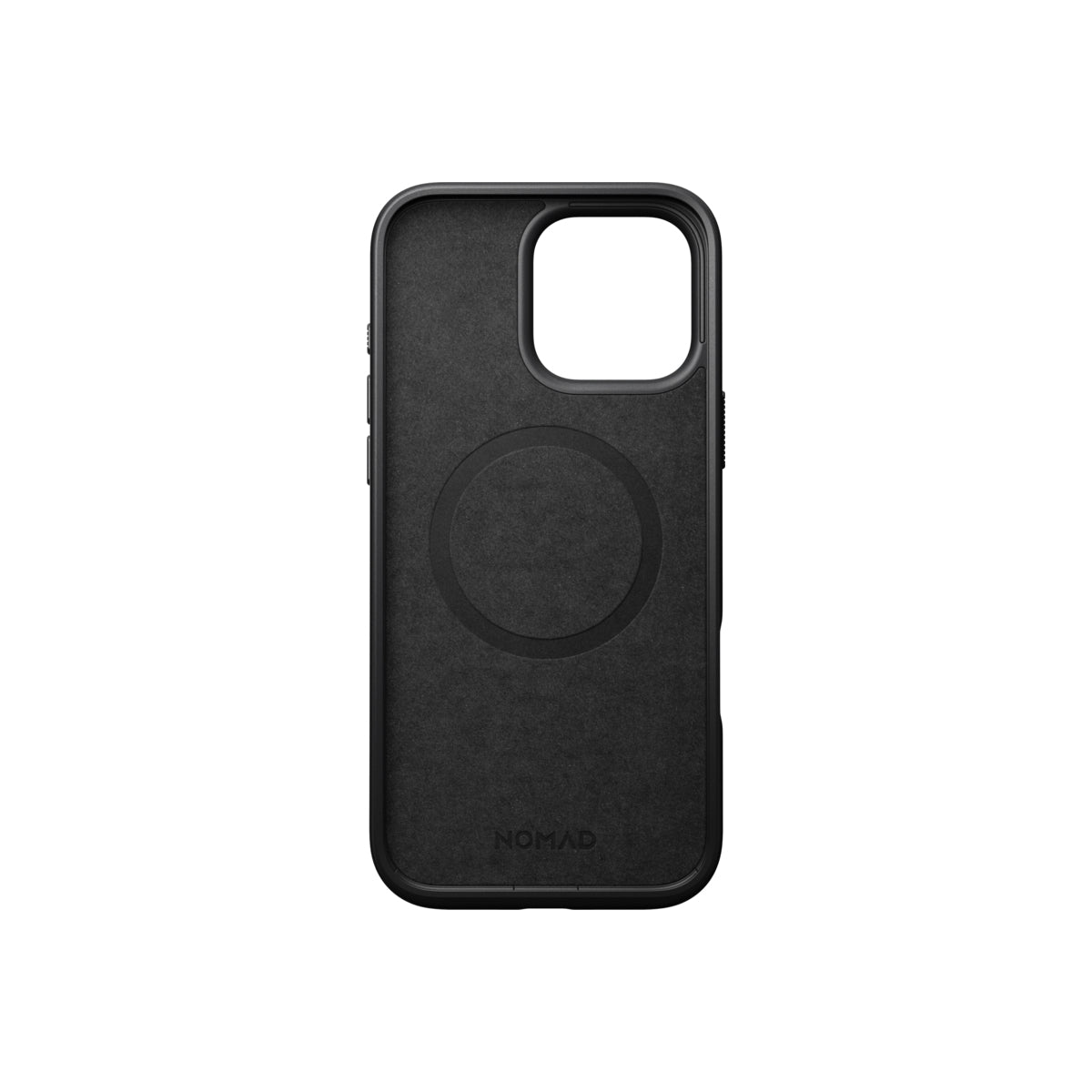 Kožený kryt pro iPhone 16 Pro Max Nomad Modern - černý - bonami.click
