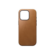 Kožený MagSafe kryt pro iPhone 16 Pro Nomad Modern - světle hnědý - bonami.click