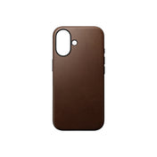 Kožený kryt pro iPhone 16 Nomad Modern - hnědý - bonami.click