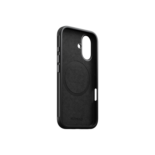 Kožený kryt pro iPhone 16 Nomad Modern - černý - bonami.click
