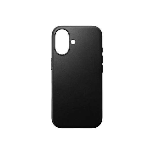 Kožený kryt pro iPhone 16 Nomad Modern - černý - bonami.click