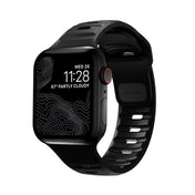 Řemínek na Apple Watch 44/42/45/49 mm Nomad Sport Strap vel. M/L - černý - bonami.click