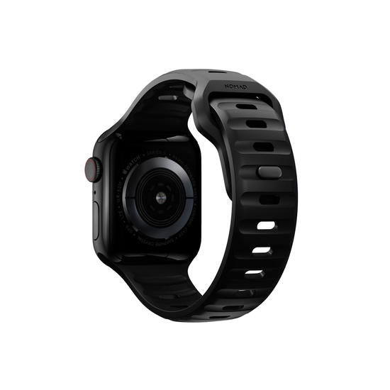 Řemínek na Apple Watch 44/42/45/49 mm Nomad Sport Strap vel. M/L - černý - bonami.click