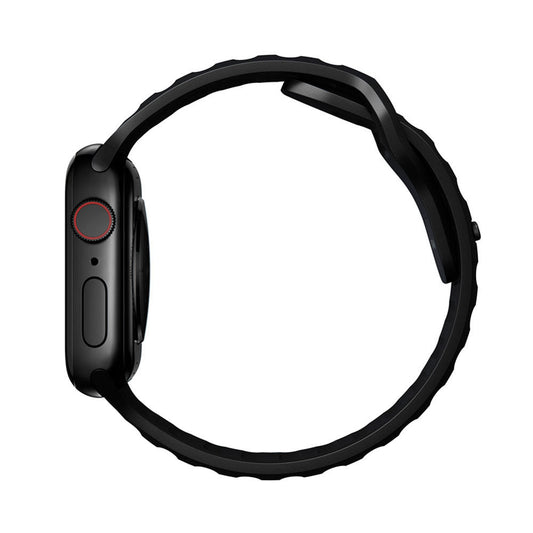Řemínek na Apple Watch 44/42/45/49 mm Nomad Sport Strap vel. M/L - černý - bonami.click