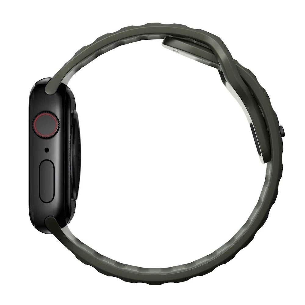Řemínek pro Apple Watch 42/44/45/49 mm Nomad Sport Strap - zelený - bonami.click