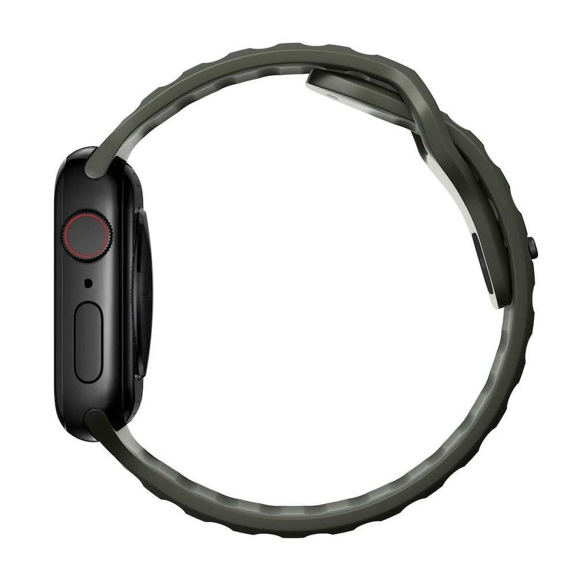 Řemínek pro Apple Watch 42/44/45/49 mm Nomad Sport Strap - zelený - bonami.click