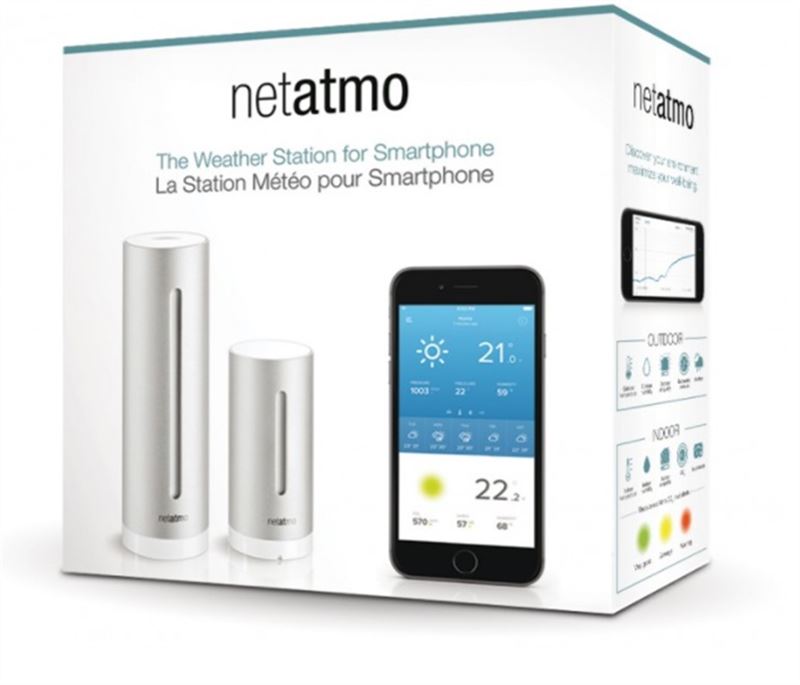Meteostanice Netatmo Urban Weather station - bonami.click