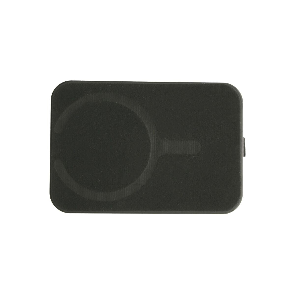 Skládací kožená MagSafe peněženka Dviced s podstavcem – černá - bonami.click