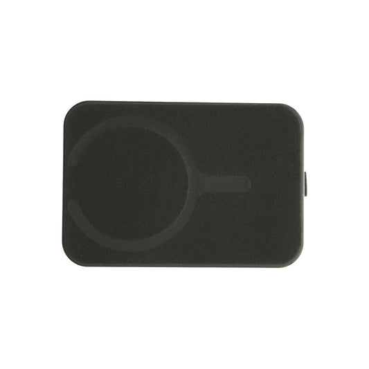 Skládací kožená MagSafe peněženka Dviced s podstavcem – černá - bonami.click