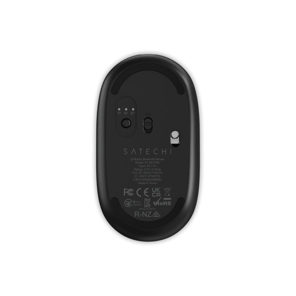 Bezdrátová myš Satechi OntheGo Bluetooth - černá